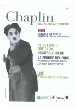 Chaplin a Civitella luglio 2010