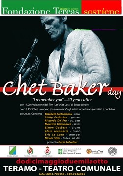 Chet Baker a Teramo maggio 2008