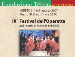 Festival Operetta Nereto 2007