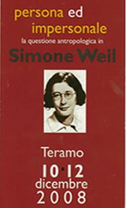 Simone Weil Convegno a Teramo dic 2008